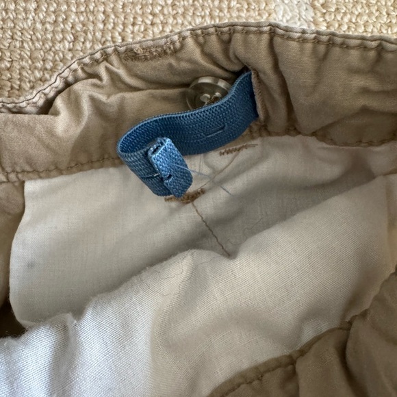 Old Navy Boys Khaki School Uniform Shorts Preppy Cotton Adjustable Waist Size 12 - Picture 6 of 6